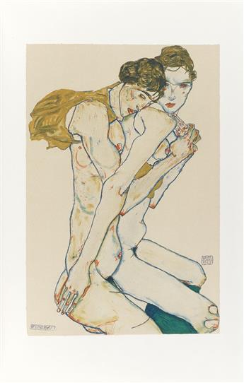 (SCHIELE, EGON.) Kallir, Jane. Schiele Erotica.